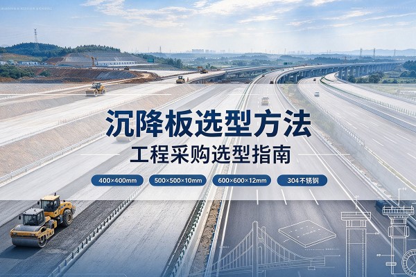 桦南沉降板选择方法