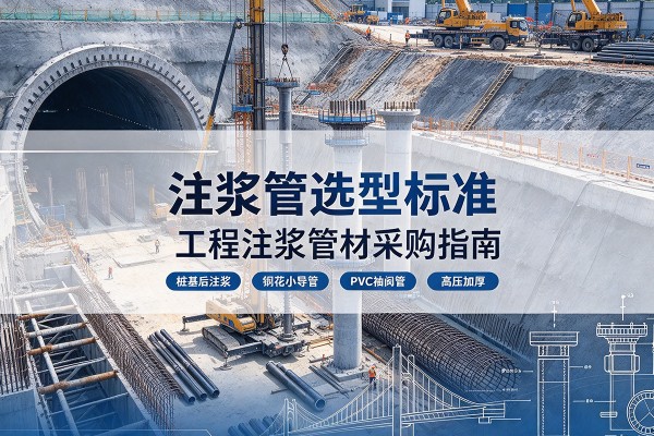 桦南注浆管选型标准