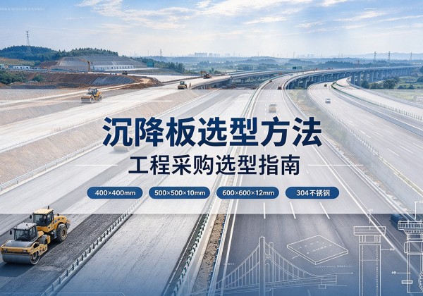 桦南沉降板选择方法