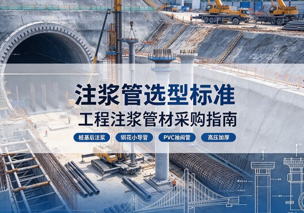 桦南注浆管选型标准